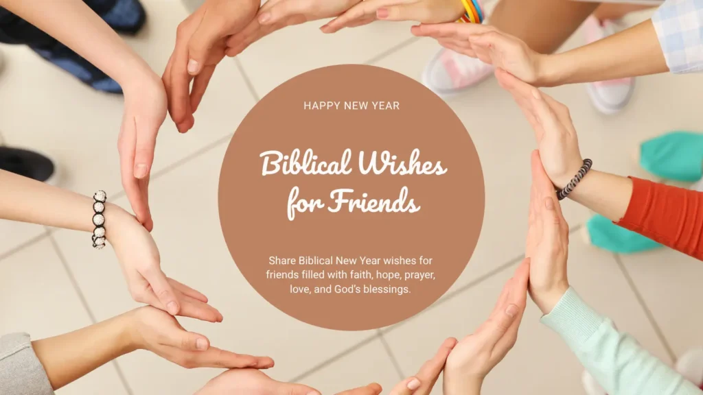 Biblical New Year Wishes for Friends