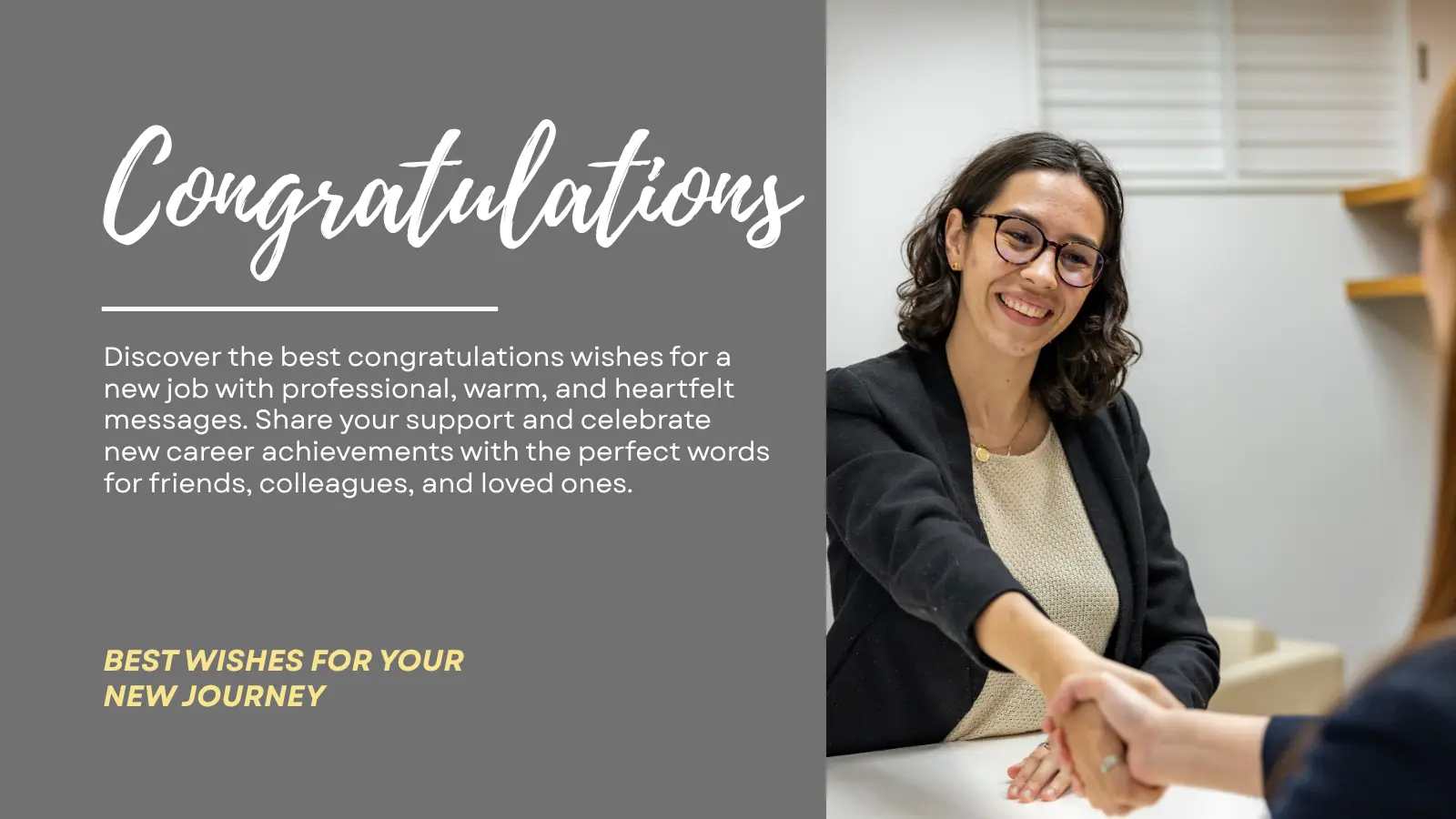 congratulations wishes for new job