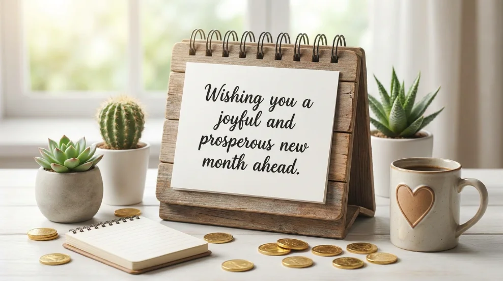 Happy New Month Wishes for Everyone