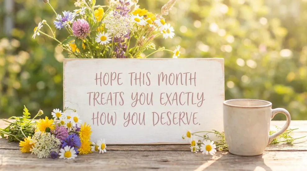 Happy New Month Wishes to My Friend
