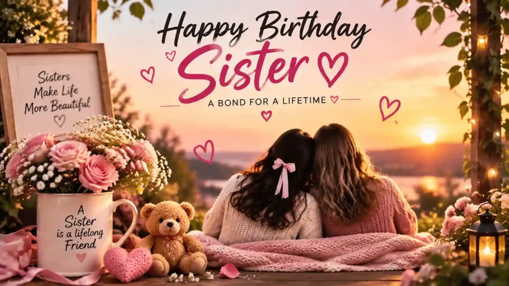 Heart Touching Birthday Wishes for Sister