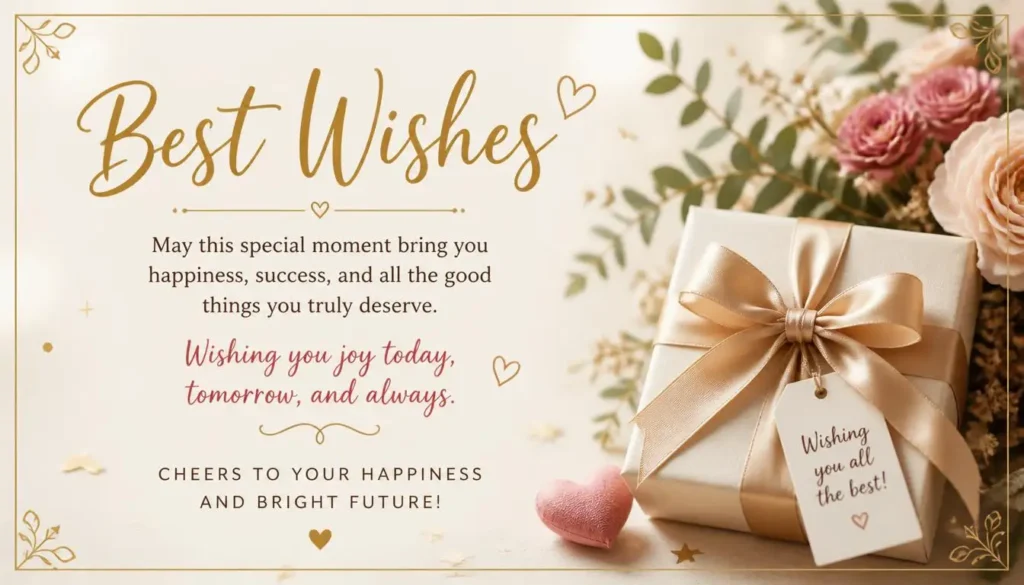 Best Wishes Message for Any Occasion
