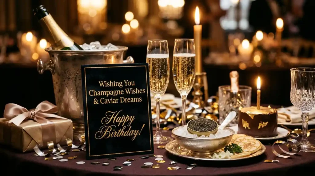 Champagne Wishes and Caviar Dreams New Year Wishes