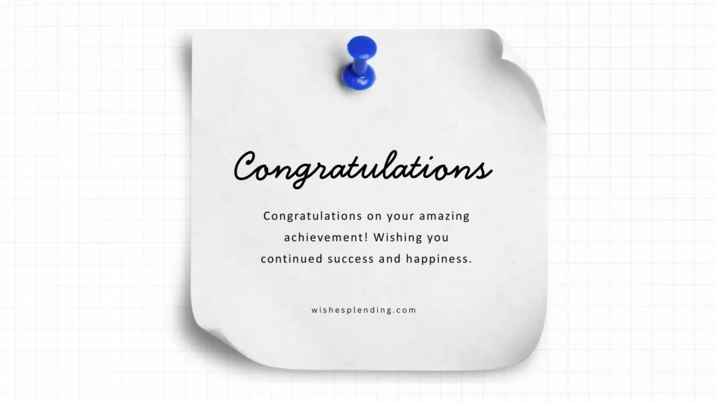 Congratulations Messages 
