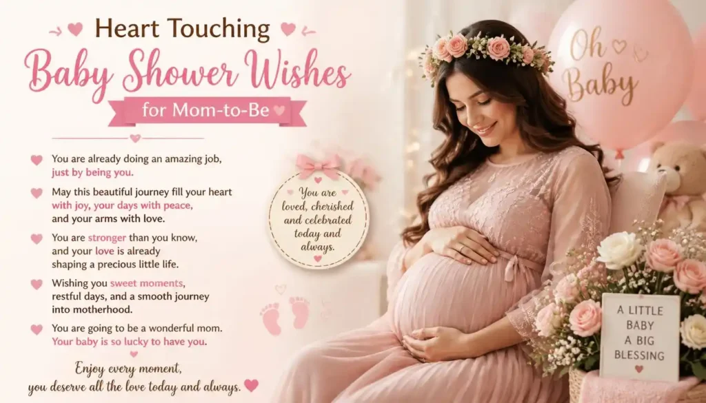 Heart Touching Baby Shower Wishes for Mom-to-Be