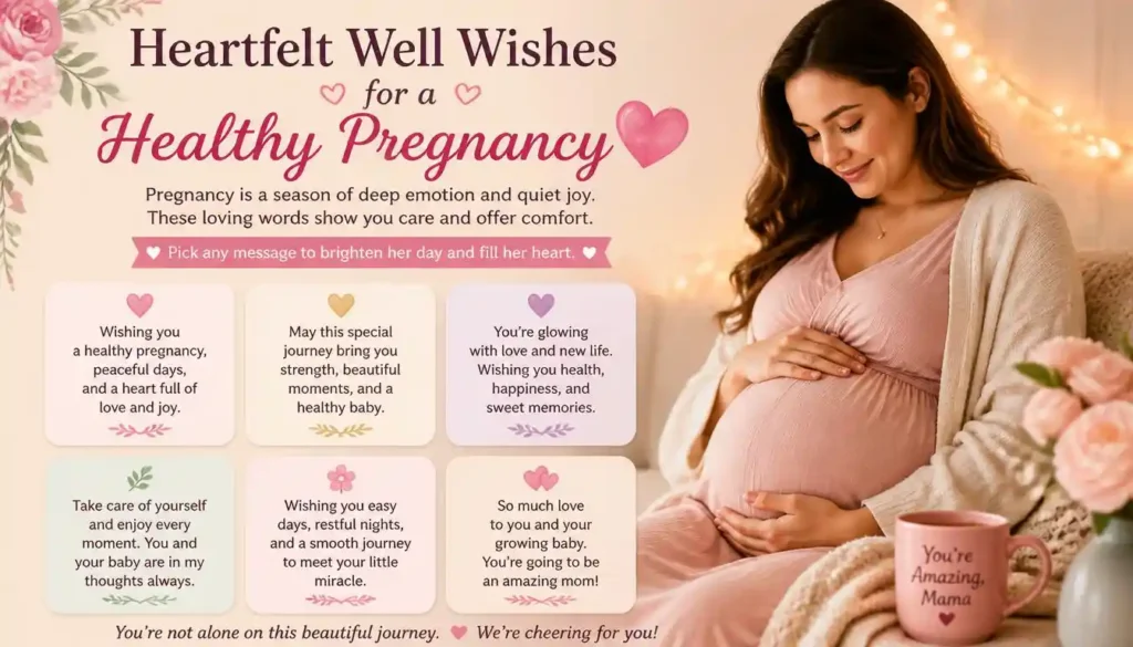 Heartfelt Well Wishes for a Healthy Pregnancy