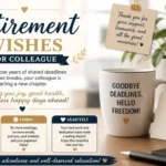 Retirement Wishes for Colleague
